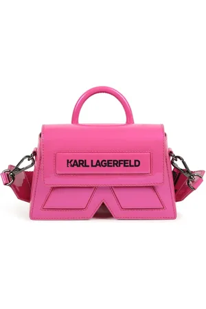 Karl Lagerfeld Logo print handle bag
