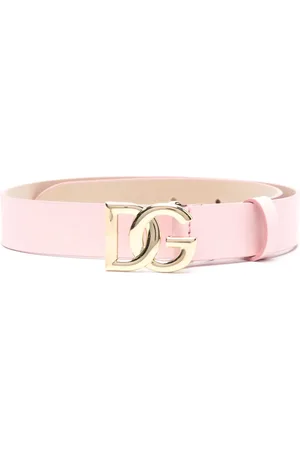 Dolce & Gabbana DG logo leather belt