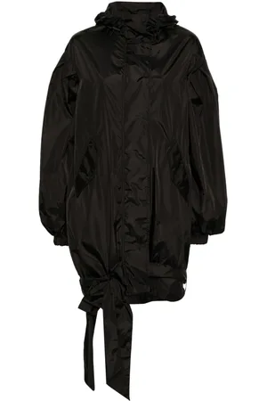 Simone Rocha Lightweight bow-belt jacket