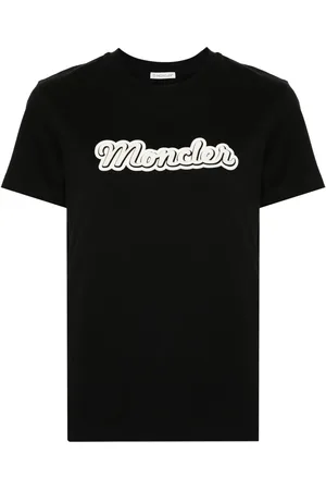 Moncler Logo-flocked T-shirt