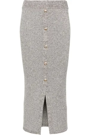 Liu Jo Lurex-detail midi skirt