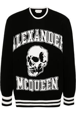 Alexander McQueen Intarsia-logo sweater