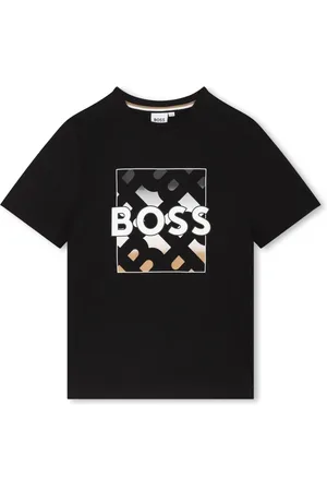 HUGO BOSS Logo-print cotton T-shirt