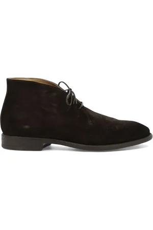 Officine creative Suede lace-up ankle boots