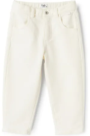 Il gufo Cotton tapered trousers
