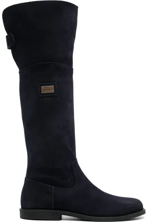 Dolce & Gabbana Logo-plaque tall boots
