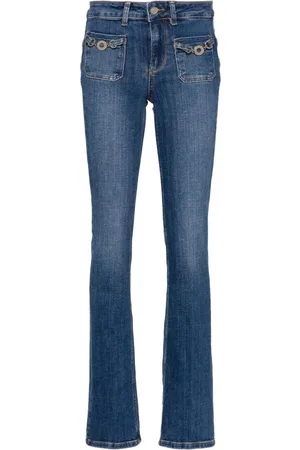 Liu Jo Logo-charm jeans