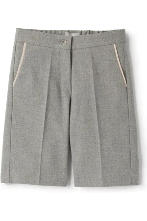 Il gufo Pressed-crease shorts
