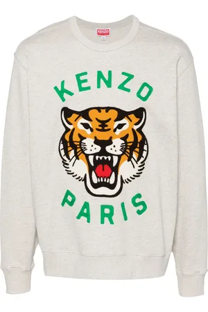 Kenzo Lucky Tiger embroidered sweatshirt