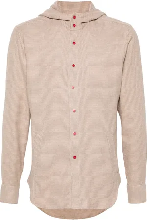 Kiton Houndstooth-pattern hoodie