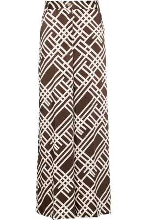 Liu Jo Geometric-print trousers