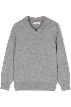 Brunello Cucinelli Fine-knit polo shirt