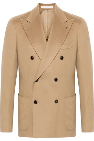 TAGLIATORE Brooch-detail blazer