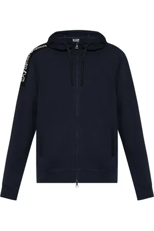 EA7 Logo-print jacket