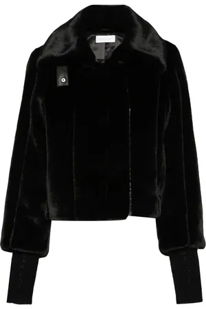 Patrizia Pepe Faux-fur jacket