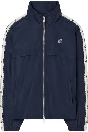Tory Burch Double T logo full-zip jacket