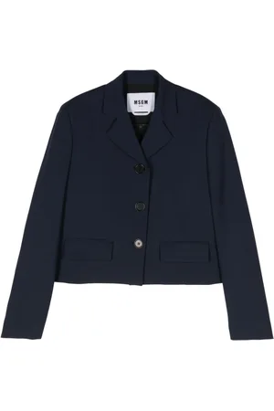 Msgm Logo-patch jacket