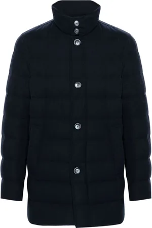 HERNO Logo-plaque puffer jacket