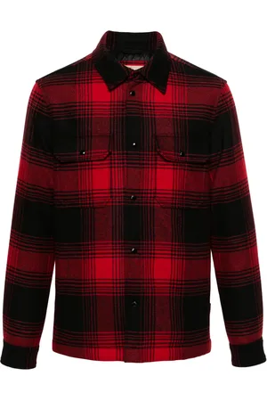 Woolrich Checked padded jacket