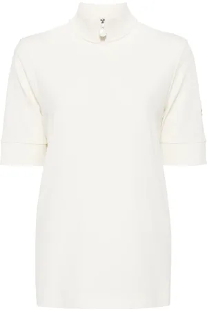 Moncler Zip cotton T-shirt