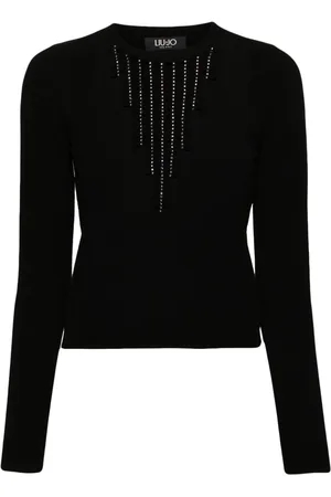 Liu Jo Logo-plaque sweater