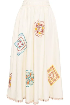 ZIMMERMANN Ottie midi skirt