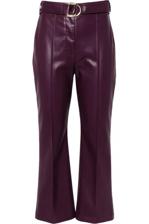 Liu Jo Coated flared trousers