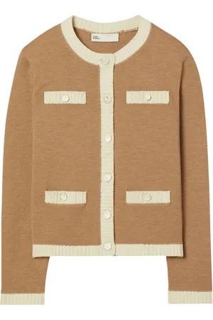 Tory Burch Kendra chunky wool cardigan
