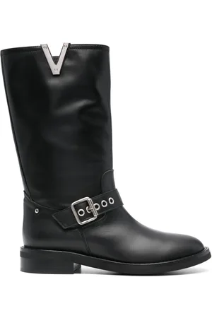 Via Roma Logo-plaque ankle boots