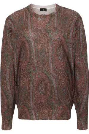 Etro Paisley-jacquard sweater