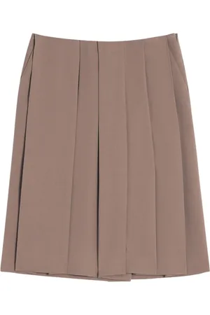Lanvin Pleated culotte shorts