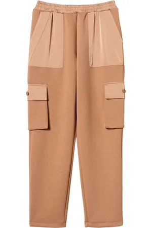 Twin-Set Scuba-jersey cargo trousers