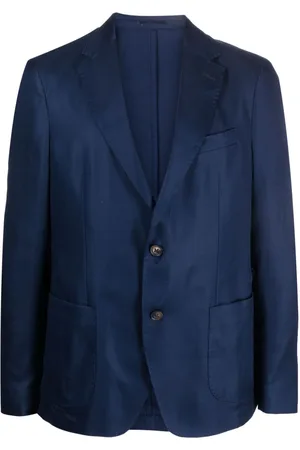 Pal Zileri Single-breasted lyocell blazer