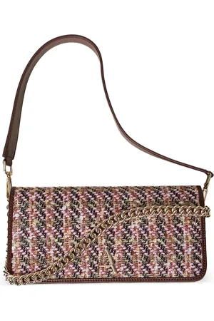 Twin-Set Bouclé design shoulder bag