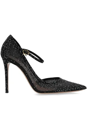 Gianvito Rossi 115mm crystal-embellished pumps