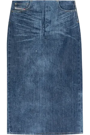 Diesel De-Pra-S3 midi skirt