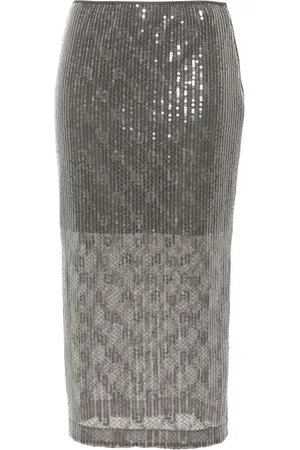 Liu Jo Sequinned midi skirt