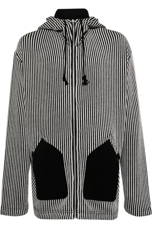 JUNYA WATANABE Striped knitted hoodie