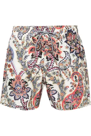 Etro Paisley-print swim shorts