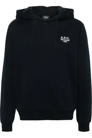 A.P.C. Logo-embroidered hoodie