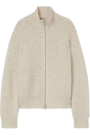 Jil Sander Chunky-knit zip-up cardigan