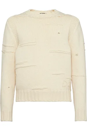 Dsquared2 Embroidered-logo cotton jumper