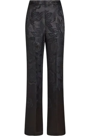 Etro Jacquard palazzo trousers