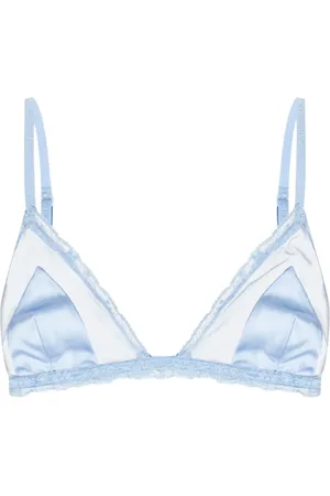 Dolce & Gabbana Lace-trimmed satin bra