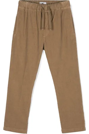 Paolo Pecora Logo-tag trousers
