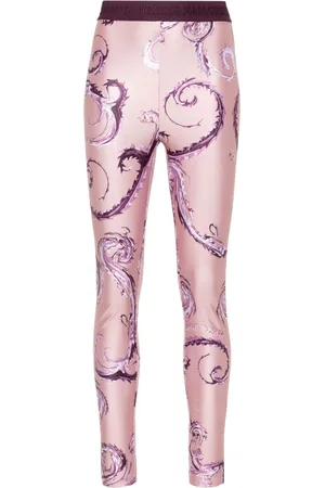 VERSACE Chromo Couture-print leggings