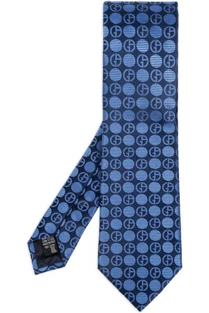 Giorgio Armani Geometric-pattern print tie
