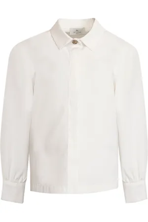Etro Pleated cotton shirt