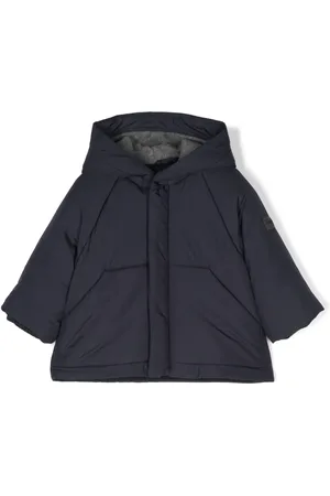 Il gufo Logo-patch puffer jacket