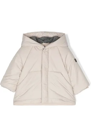 Il gufo Logo-patch puffer jacket